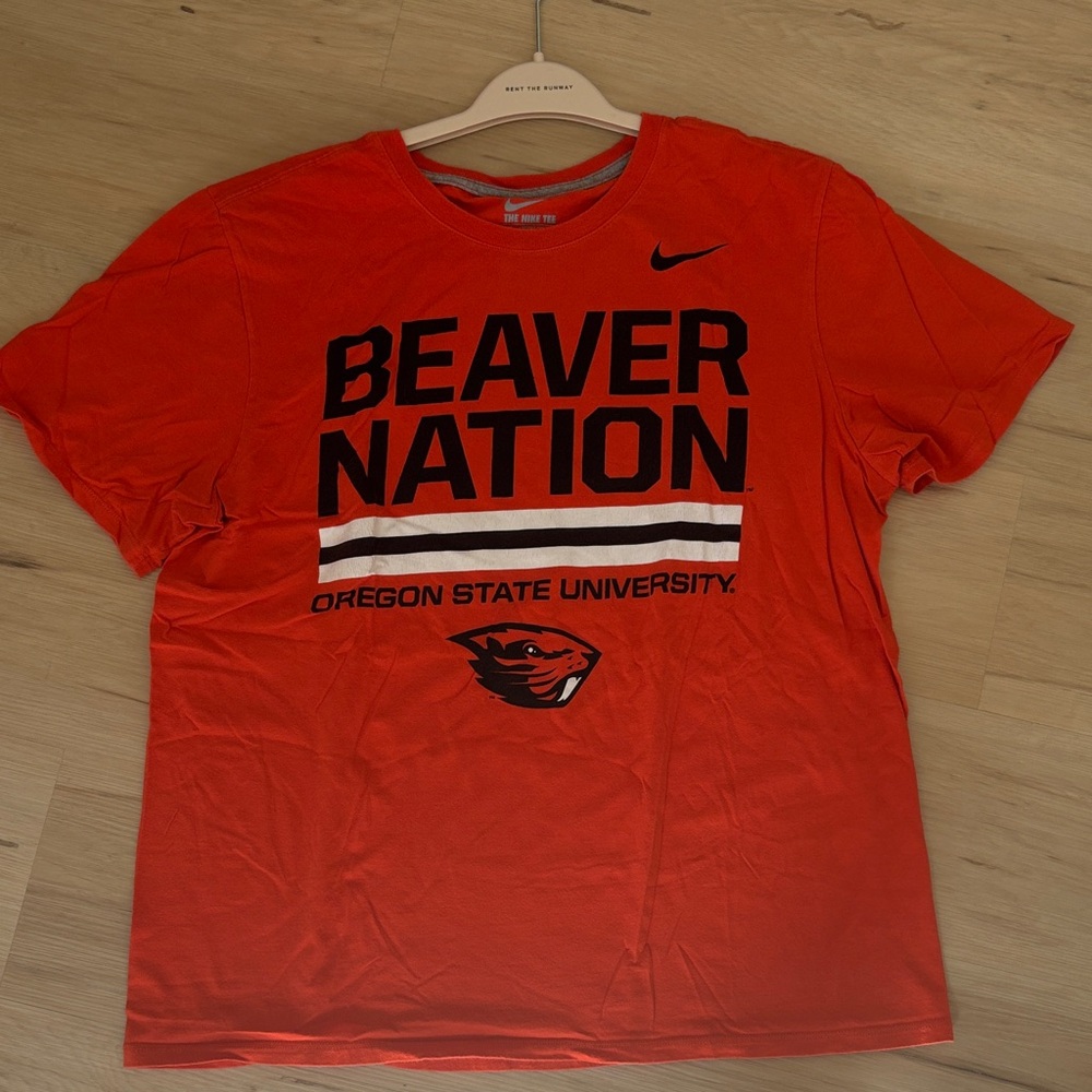 Nike Men's Red Beaver Nation Tee